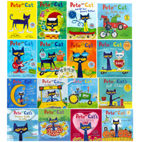 [국내 무배] 피트더캣 픽쳐북 16권 세트 영어원서 Pete the Cat 음원제공