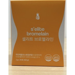 [리뉴얼] 셀리트 브로멜라인 라인관리의 시작 분해 효소 철분 소화, 60g, 1개