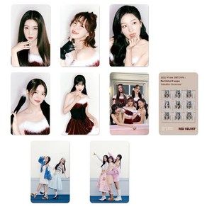 에스파 AESPA 레드벨벳 크리스마스 산타 포토카드 포카 굿즈