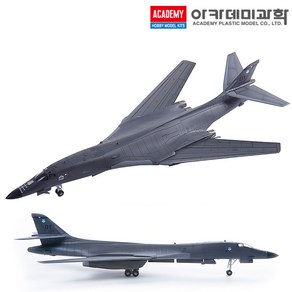 아카데미과학 1/144 미공군 B-1B 34 폭격비행대 썬더버드 전투기, 1개