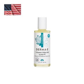 Dema E Vitamin E Skin Oil 14000 IU 2oz 59ml 데르마 비타민e 스킨오일, 1개