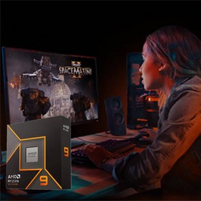 [cY] AMD 라이젠9 R9 9950X 데스크탑 프로세서 CPU 그래니트릿지 5.7GHz가속 R7 9700X/R5 9600X/R9 9900X/R9 9950X 시리즈모음전