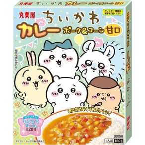 마루미야 치이카와 카레 돼지고기 옥수수 160g 10pcs, 10개