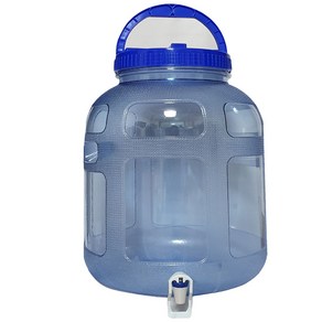 수도꼭지물통 22L/25L/45L 매실통 꼭지달린물통 생수통 과실주병