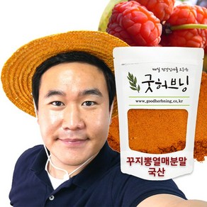 꾸지뽕 구찌뽕 구지뽕 열매 가루 분말 국산 250g 굿허브닝, 1개