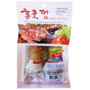 홈쿡 홈쿡껌 치킨 안심껌 말이 2p 70g 강아지간식X20개, 20개