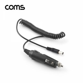 Coms [TB082] Coms 차량용 시가 전원(DC 5.5) 스프링 / 시가잭(시거잭), 선택없음