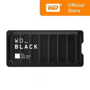 WD BLACK P40 GAME DRIVE 외장SSD PS5호환 게임 드라이브, 블랙, 1TB