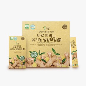 건강이열리는나무 바로 짜먹는 유기농 생강보감 진액 15g*30포, 450g, 1개