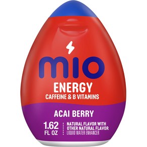 mio Enegy Acai Bey Flavoed with othe natual flavo Liquid Wate Enhance 1.62 fl oz Bottle, 1개