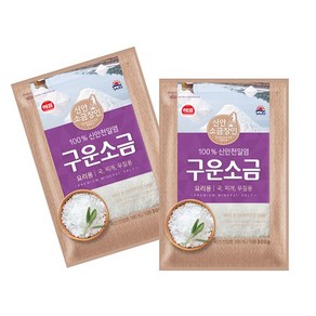 사조해표 신안 천일염 구운소금 300g 5개