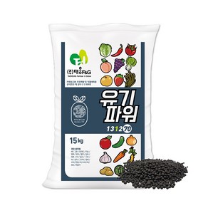 트리맘 유기파워 15kg- 유기농 유기복합비료, 유니칼슘15kg, 15kg, 1개