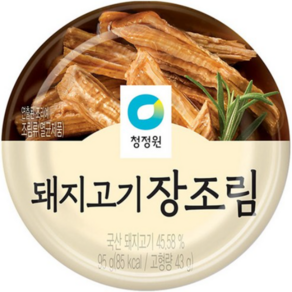 청정원 돼지고기 장조림, 95g, 1개