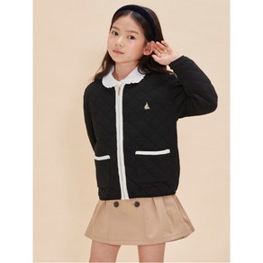 빈폴 BEANPOLE KIDS 여아 저지 퀼팅 점퍼 블랙 BI4839G015 516135