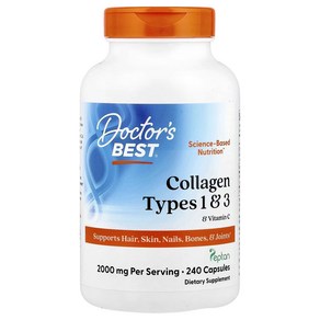 닥터스베스트 콜라겐 타입 1 앤 3 500mg 캡슐, 240정, 1개