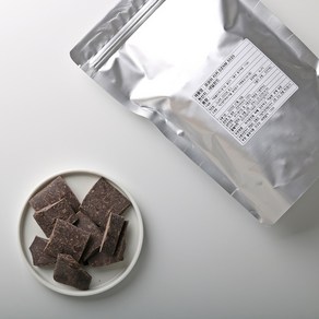 죠애나 무설탕 카카오매스 100% 다크초콜릿, 300g, 1개
