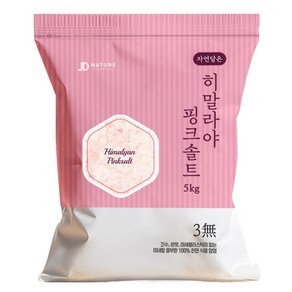 자연담은 히말라야 굵은 핑크소금, 5kg, 1개