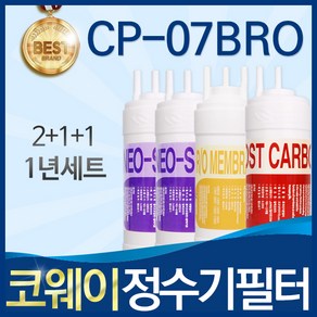 코웨이 CHP-06DL 고품질 정수기 필터 호환 전체세트, 선택2_1년관리세트(2+1+1=4개), 1개