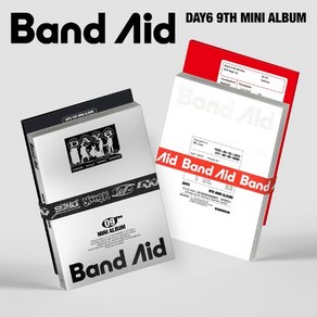 [CD] DAY6 (데이식스) - 미니앨범 9집 : Band Aid [2종 중 1종 랜덤발송] : 포토북 + 리릭페이퍼 + 스티커팩 + 오리지널 티켓 1종 ...