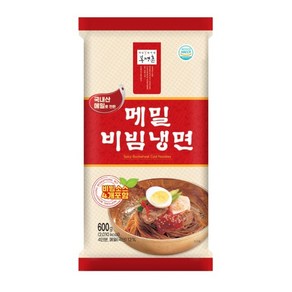 봉평촌 메밀비빔냉면, 600g, 1개