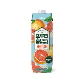 [서울우유] 프루티홈 자몽 1000ml x 3, 없음, 3개, 1L