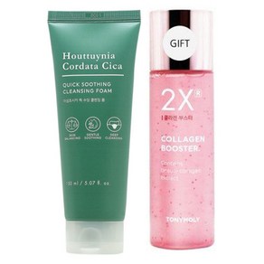 토니모리 어성초 시카 퀵 수딩 클렌징 폼 + 콜라겐 부스터 120ml증정, 1개, 150ml
