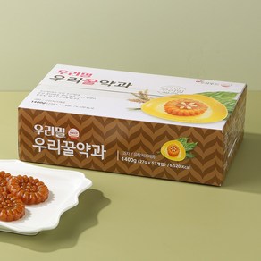 오성푸드 우리밀 약과 52개(1400g), 1.4kg, 1개