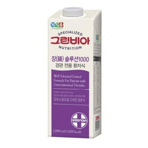 그린비아 정식품 장솔루션 1000ml 12팩, 1L, 12개