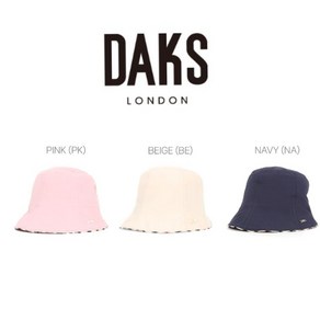 [AK PLAZA] [닥스모자] 체크 파이핑 벙거지 DK45WBK002