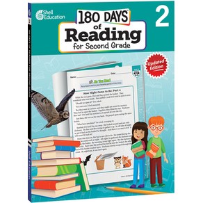 (영문도서) 180 Days of Reading for Second Grade 2nd Edition: Practice Assess Diagnose Paperback