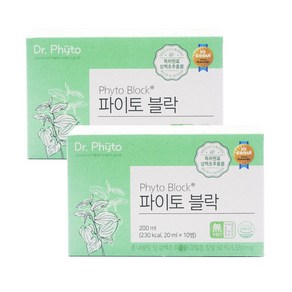 닥터파이토 파이토블락 건강음료 20ml 20개