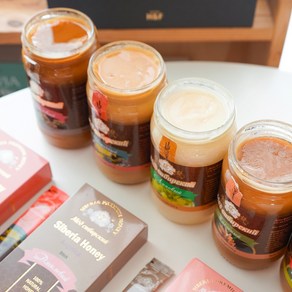 시베리아 꿀 500g 세계5대 명품꿀 러시아 알타이 토종 야생화 숙성 수입 자연산 천연 벌꿀 선물, 꽃꿀, 1개