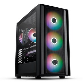 쿨러마스터 MASTERBOX 600 BTF 블랙 (미들타워), 1개