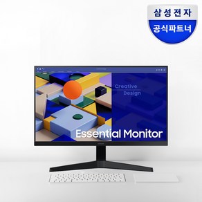 삼성전자 60.4cm FHD LED 광시야각 슬림베젤 컴퓨터 모니터, LS24C310EAKXKR