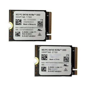 WD Steam Deck 교체 호환 SSD SN740 2230