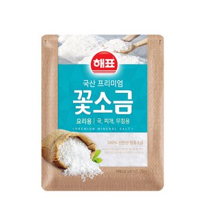 사조 (국내산)꽃소금 1.2KG