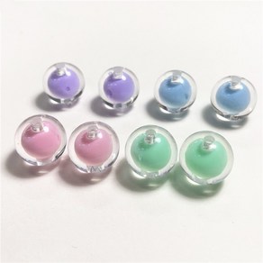 (10pcs)16mm colo in 비즈 재료, 10개, (R23)연핑크