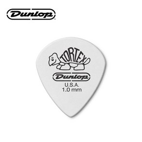 Dunlop - TORTEX® WHITE JAZZ III Guitar Pick - 1.0mm (478R1.0)