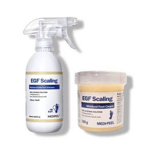 메디필 EGF 스케일링 모이스쳐 버블 풋 샴푸 400ml+풋크림130g 보들 발관리 세트, 메디필 EGF 스케일링 모이스쳐 버블 풋 샴푸 400m, 1개