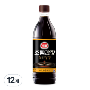 해표 조림간장, 930ml, 12개