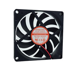 [에버쿨] EC8010LL12B 2P [시스템 쿨러/80mm], 1개