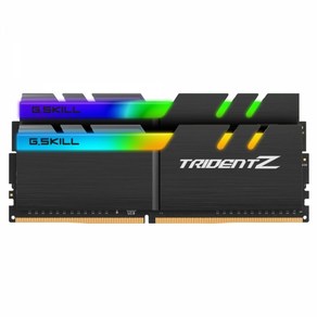 지스킬 DDR4 16G PC4-25600 CL16 TRIDENT Z RGB 램, F4-3200C16D-16GTZR, 1개