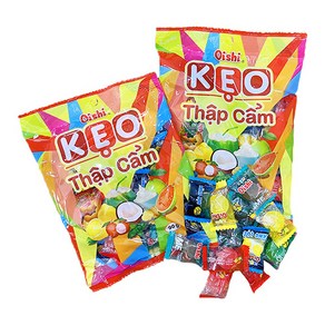 Thomy 베트남 사탕 Keo Oishi thap cam (90g 과일맛), 2개, 90g