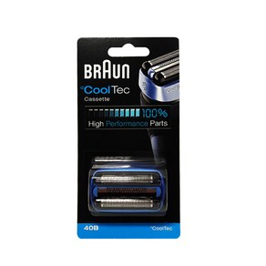 브라운 BRAUN 40B 면도기 교체용 면도날망세트, 1개