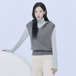 더엣지 FW 울100 홀가먼트 후드베스트