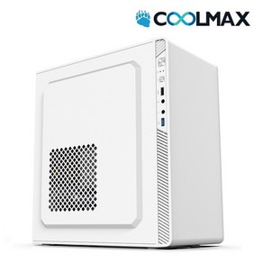 마이크로닉스 COOLMAX HEAVEN 미니타워 케이스 (화이트), 1개