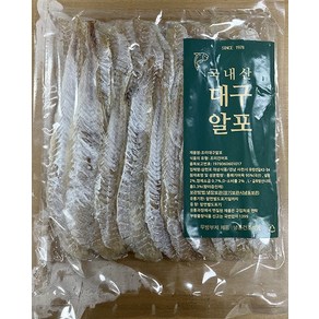 웰빙건어물 삼천포 국산대구알포 한봉 400g 술안주 전거리 주전부리, 1개