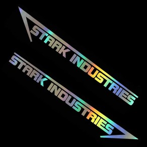 STARK INDUSTRIES 스티커 오토바이 바이크 튜닝 데칼 스티커