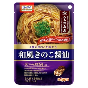 닛픈오마이 일본식 버섯 간장 파스타 소스, 1개, 240g