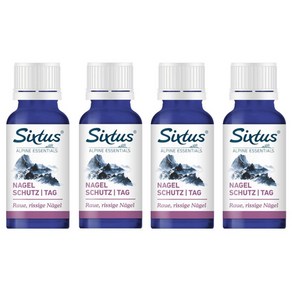 식스투스 Sixtus 손톱 발톱 네일 관리 20ml x 4개